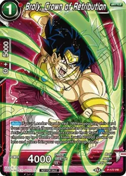 Broly, Crown of Retribution #P-177 · Dragon Ball Super CCG