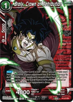 Broly, Crown of Retribution #P-177_PR02 · Dragon Ball Super CCG