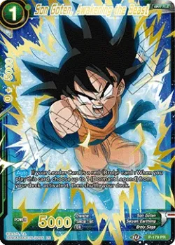 Son Goten, Awakening the Beast #P-179_PR · Dragon Ball Super CCG