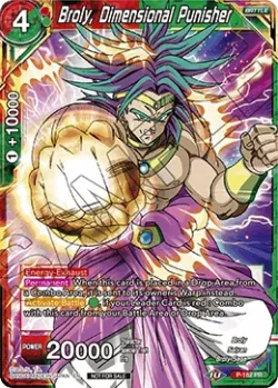 Broly, Dimensional Punisher #P-182 · Dragon Ball Super CCG