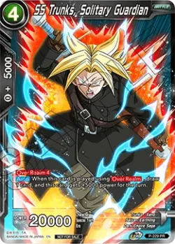 SS Trunks, Solitary Guardian #P-229 · Dragon Ball Super CCG