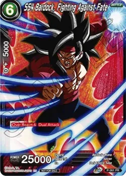 SS4 Bardock, Fighting Against Fate #P-261 · Dragon Ball Super CCG