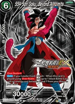 SS4 Son Goku, Beyond All Limits #P-262_PR02 · Dragon Ball Super CCG