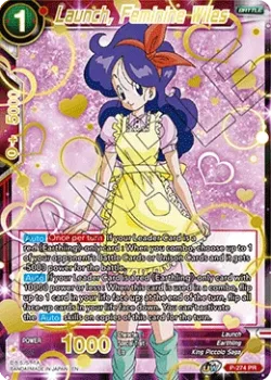 Launch, Feminine Wiles #P-274_PR02 · Dragon Ball Super CCG