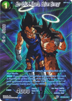 Son Goku & Vegeta, Saiyan Synergy #P-276_PR · Dragon Ball Super CCG