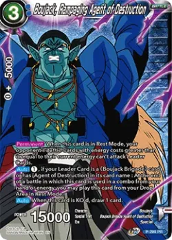 Boujack, Rampaging Agent of Destruction #P-299_PR · Dragon Ball Super CCG