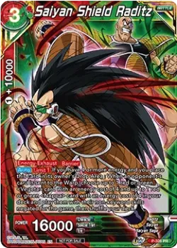 Saiyan Shield Raditz #P-326 · Dragon Ball Super CCG