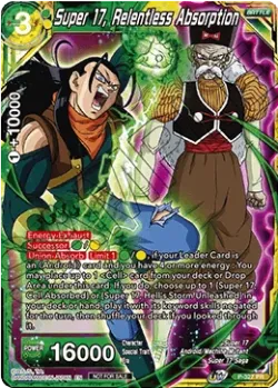 Super 17, Relentless Absorption #P-327 · Dragon Ball Super CCG