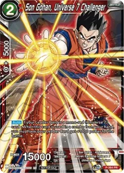 Son Gohan, Universe 7 Challenger #P-364 · Dragon Ball Super CCG