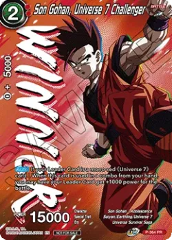 Son Gohan, Universe 7 Challenger #P-364_PR02 · Dragon Ball Super CCG