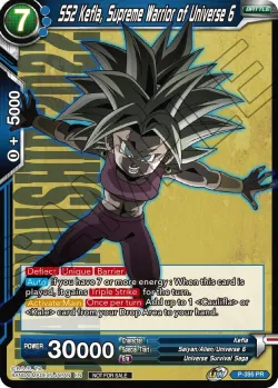 SS2 Kefla, Supreme Warrior of Universe 6 #P-395_PR · Dragon Ball Super CCG