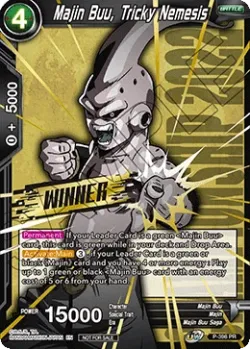 Majin Buu, Tricky Nemesis #P-398_PR · Dragon Ball Super CCG