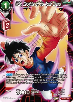 Videl, Daughter of the World Champ #P-402 · Dragon Ball Super CCG