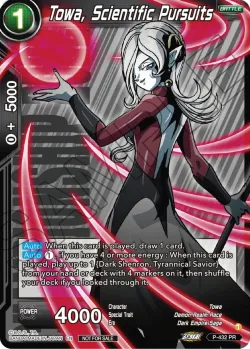 Towa, Scientific Pursuits #P-432 · Dragon Ball Super CCG