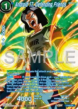 Android 17, Defending Friends #P-442_PR04 · Dragon Ball Super CCG