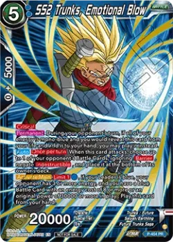 SS2 Trunks, Emotional Blow #P-454 · Dragon Ball Super CCG