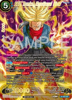 SS2 Trunks, Emotional Blow #P-454_PR03 · Dragon Ball Super CCG