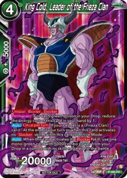 King Cold, Leader of the Frieza Clan #P-466 · Dragon Ball Super CCG