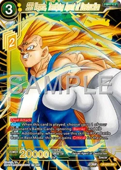 SS3 Vegeta, Terrifying Agent of Destruction #P-477_PR02 · Dragon Ball Super CCG