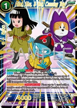 Pilaf, Shu, & Mai, Cunning Trio #P-502_PR02 · Dragon Ball Super CCG