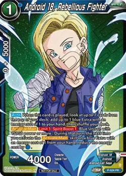Android 18, Kind Mother #P-524 · Dragon Ball Super CCG