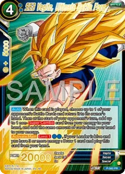 SS3 Vegito, Ultimate Battle Form #P-560_PR02 · Dragon Ball Super CCG