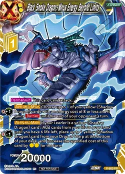 Black Smoke Dragon, Minus Energy Beyond Limits #P-600_PR · Dragon Ball Super CCG