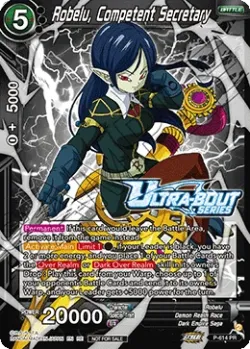 Robelu, Competent Secretary #P-614_PR02 · Dragon Ball Super CCG