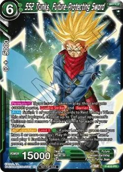 SS2 Trunks, Future-Protecting Sword #P-633_PR02 · Dragon Ball Super CCG