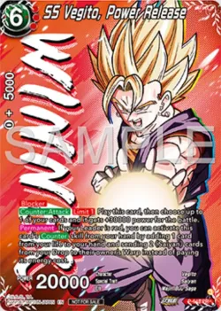 SS Vegito, Power Release #P-643_PR · Dragon Ball Super CCG