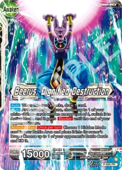Beerus #P-695_PR · Dragon Ball Super CCG
