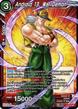 Android 13, War Demon #P-716 · Dragon Ball Super CCG