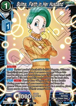 Bulma, Faith in Her Husband 「P-743」「EN」