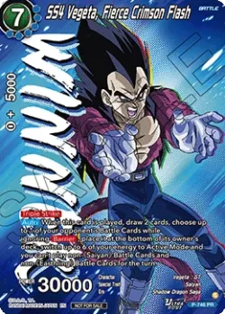 SS4 Vegeta, Fierce Crimson Flash 「P-746_PR」「EN」