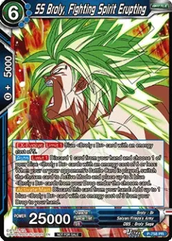 SS Broly, Fighting Spirit Erupting 「P-758」「EN」