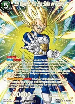 SS Vegeta, For the Sake of Family 「P-762_PR」「EN」