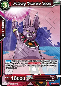 Furthering Destruction Champa 「BT1-005」「EN」