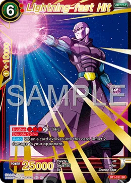 Lightning-fast Hit 「BT1-011_PR」「EN」
