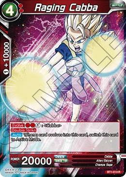 Raging Cabba 「BT1-013」「EN」