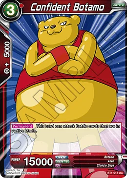 Confident Botamo 「BT1-018」「EN」