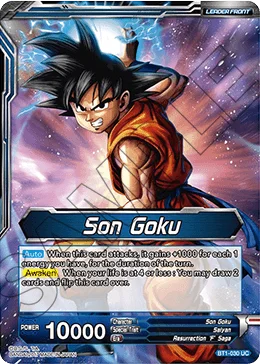 Son Goku 「BT1-030」「EN」