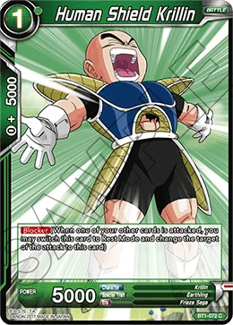 Human Shield Krillin 「BT1-072」「EN」