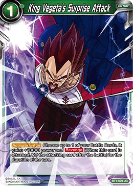 King Vegeta's Surprise Attack 「BT1-079」「EN」