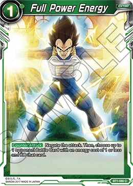 Full Power Energy 「BT1-080_BD」「EN」