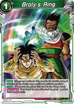 Broly's Ring 「BT1-081」「EN」