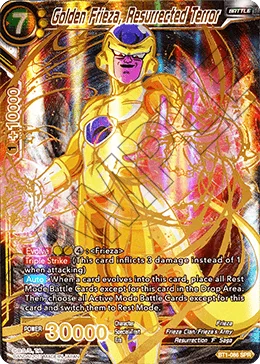 Golden Frieza, Resurrected Terror 「BT1-086_SPR」「EN」