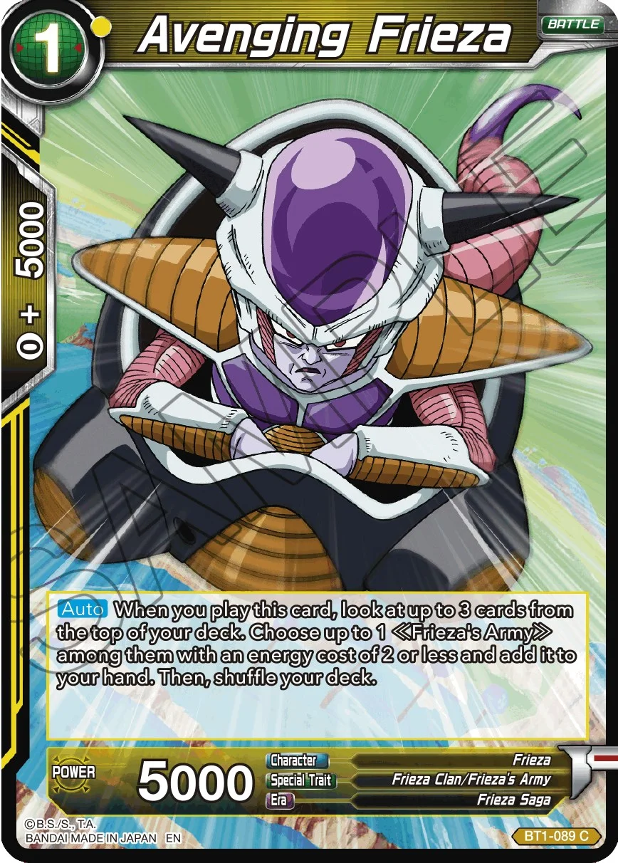 Avenging Frieza 「BT1-089」「EN」