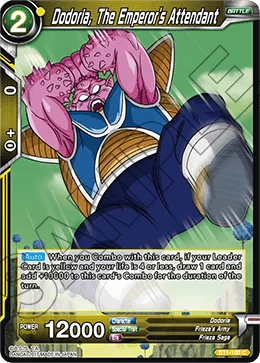 Dodoria, The Emperor's Attendant 「BT1-100」「EN」