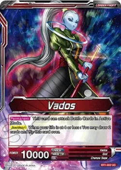 Vados #BT1-002 · Dragon Ball Super CCG