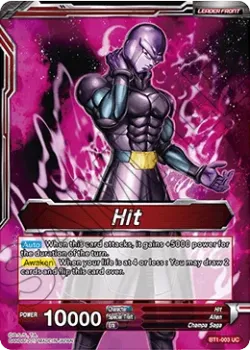 Hit #BT1-003 · Dragon Ball Super CCG